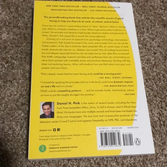 When - Daniel Pink - Picture 2 of 3